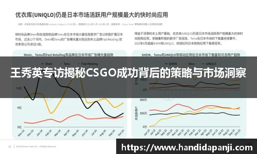 王秀英专访揭秘CSGO成功背后的策略与市场洞察