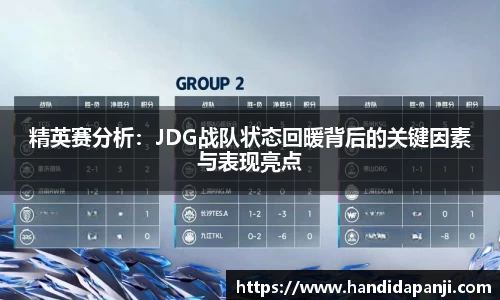 精英赛分析：JDG战队状态回暖背后的关键因素与表现亮点